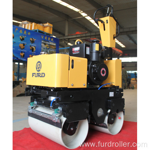 Construction machine vibrating double drum new wheel road roller price FYL-800C